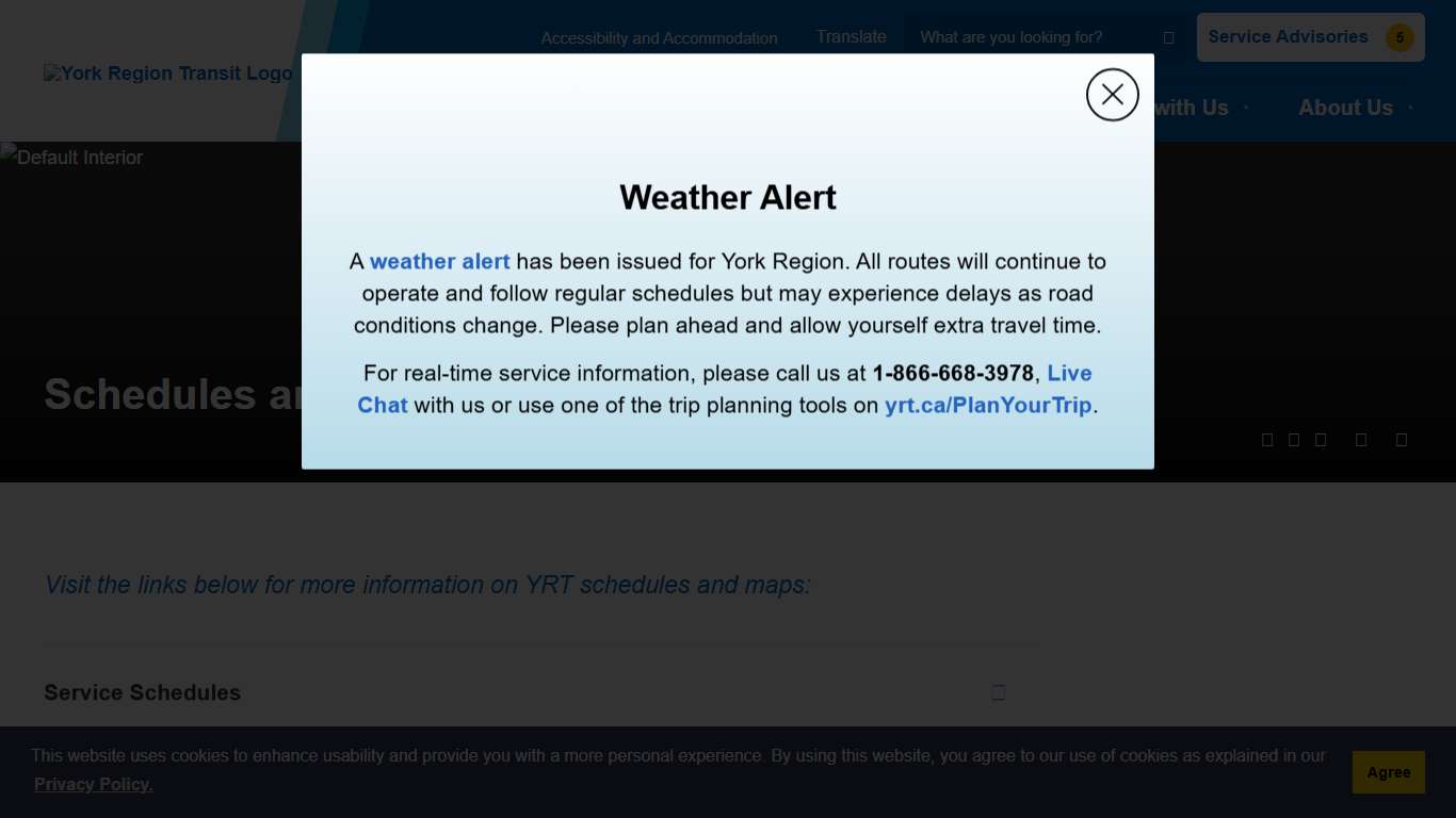 Schedules and Maps - York Region Transit